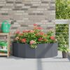 vidaXL Planter Anthracite 120 x 60 x 35 cm Steel