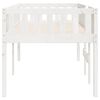 vidaXL Children's Bed without Mattress White 90x200 cm Solid Wood Pine