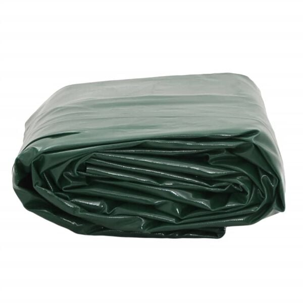 vidaXL Tarpaulin Green 2.5x3.5 m 650 g/m&sup2;