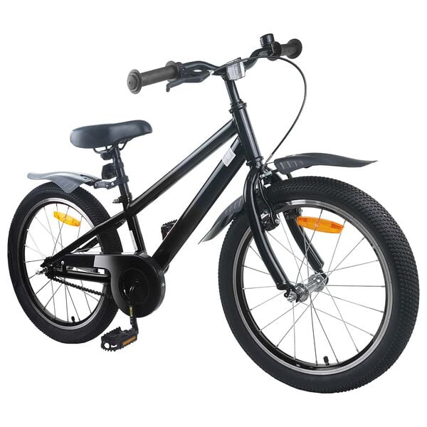 vidaXL Kids Bike 20'' for 6-11 Years Old Black