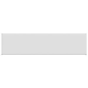 vidaXL Window Sill White 100 x 25 x 4.5 cm PVC