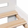 vidaXL Bed frame without Mattress White 120x190 cm Small Double Solid Wood Pine