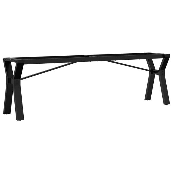 vidaXL Coffee Table Legs Y-Frame 140x30x43 cm Steel