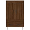 vidaXL Highboard Brown Oak 69.5x31x115 cm Engineered Wood