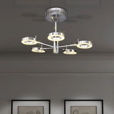 LED Ceiling Lamp with 5 Round Lights