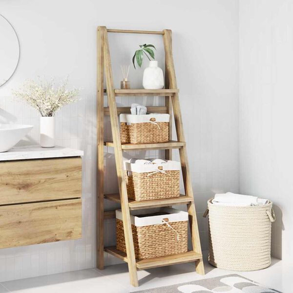 vidaXL Storage Baskets 3 pcs Natural 35 x 30 x 25 cm Water hyacinth