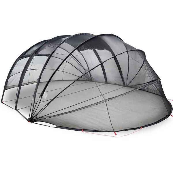 vidaXL Pool Tent Dome Transparent 640 x 432 x 205 cm