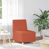 vidaXL Modular Sofa Unit Armless Orange 55 x 74 x 82 cm