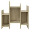vidaXL Side Cabinet Sonoma Oak 60x26x60 cm Engineered Wood
