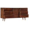 vidaXL Sideboard with 6 Drawers 175x40x82 cm Solid Mango Wood