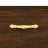vidaXL Sideboard Brown Oak 69.5x34x90 cm Engineered Wood