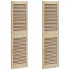 vidaXL Cabinet Door with Door 2 pcs Natural 140.5 x 2.1 x 39.5 cm