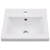 vidaXL Bathroom Furniture Set White Engineered Wood