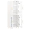 vidaXL Highboard White 69.5x34x180 cm Engineered Wood