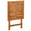 vidaXL 3 Piece Folding Bistro Set Solid Wood Acacia