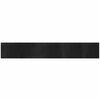vidaXL Rug Rectangular Black 80x500 cm Bamboo