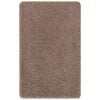 vidaXL Anti-slip Bath Mat Set 2 pcs Brown PP