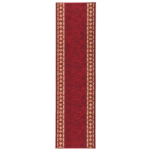 vidaXL Carpet Runner Red 67x300 cm Anti Slip