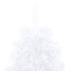 vidaXL Artificial Half Pre-lit Christmas Tree with Ball Set White 240 cm