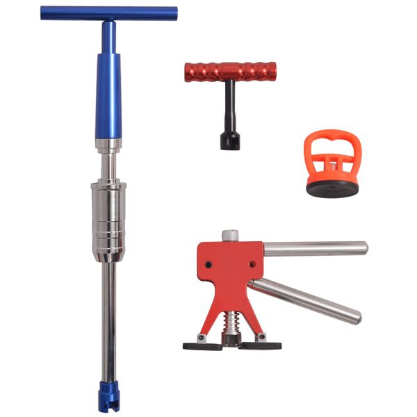 vidaXL 80 Piece Paintless Dent Repair Set Stainless Steel