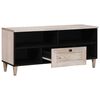 vidaXL TV Units with Drawer White 105 x 33 x 46 cm Engineered wood