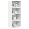 vidaXL Hanging Cabinet Riga White 40 x 29.5 x 100 cm Engineered Wood