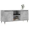 vidaXL TV Cabinet Concrete Grey 104x35x50 cm Engineered Wood
