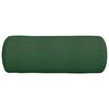 vidaXL Bolster Pillows 2 pcs Dark Green Ø 25 x 70 cm Corduroy Fabric