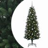vidaXL Artificial Christmas Tree with Bauble 120 cm 150 LEDs