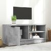 vidaXL TV Cabinet Concrete Grey 80x35x36.5 cm Engineered Wood