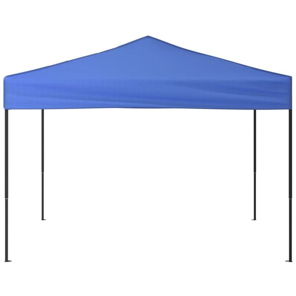 vidaXL Folding Party Tent Blue 3x3 m