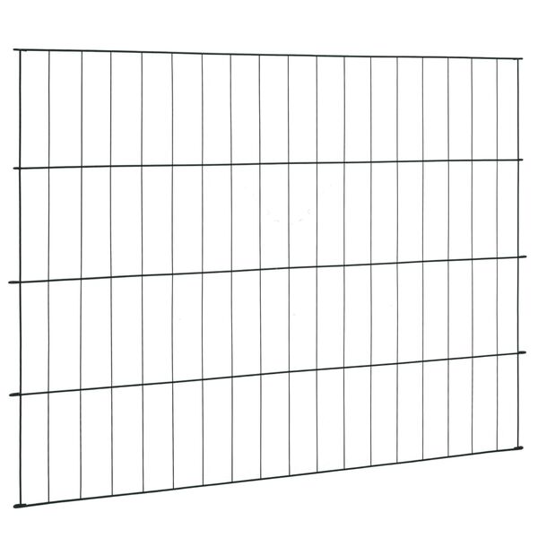 vidaXL Garden Fence Set 115x79 cm Green
