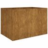 vidaXL Garden Raised Bed 120x80x80 cm Corten Steel
