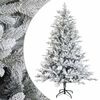 vidaXL Artificial Hinged Christmas Tree 120 cm PVC and Metal