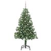 vidaXL Christmas Tree with 150 LEDs with Stand Green 150 cm PVC