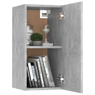 vidaXL TV Cabinets 2 pcs Concrete Grey 30.5x30x60 cm Engineered Wood