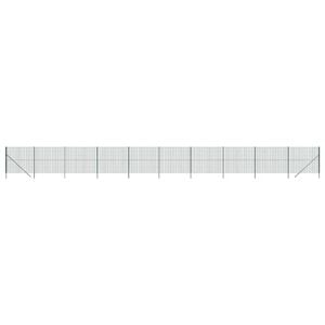 vidaXL Wire Mesh Fence Green 1,4x25 m Galvanised Steel