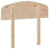 vidaXL Headboard 75 cm Solid Wood Pine