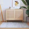 vidaXL Louvred doors 2 pcs Natural 61.5 x 49.4 cm Solid Pine Wood