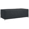 vidaXL Furniture Cover Plain Black 300 x 140 x 90 cm 600D
