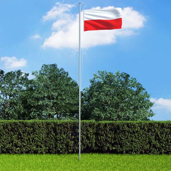 vidaXL Poland Flag 90x150 cm