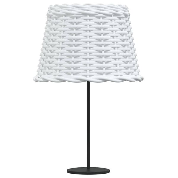 vidaXL Lamp Shade White &Oslash;30x20 cm Wicker