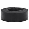 vidaXL Rubber Edge for Snow Plow Black 180x8x2 cm