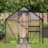 vidaXL Greenhouse with Base Frame Anthracite Aluminium 9.31 m²