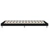 vidaXL Bed Frame without Mattress Black 100x200 cm Engineered Wood