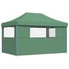 vidaXL Party Tent Folding Green 292 x 440 x 315 cm Oxford Fabric