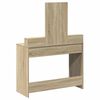 vidaXL Dressing Table Sonoma Oak 100 x 41 x 140 cm Engineered Wood