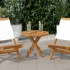 vidaXL Table Top 50x50x2.5 cm Octagonal Solid Wood Teak