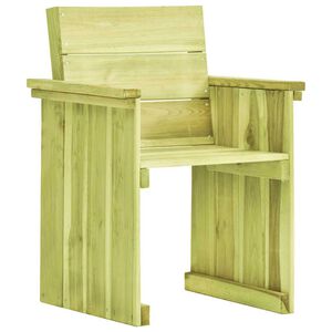 vidaXL Garden Chair Impregnated Pinewood