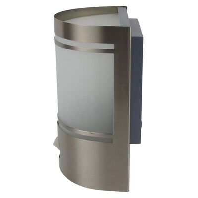 Smartwares Outdoor Wall Light with Motion Sensor 14x20x10.5 cm Silver